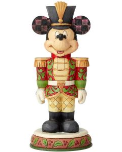 Enesco Disney Traditions por Jim Shore Mickey Mouse Quebra-Nozes Estatueta, 7", Multicolor