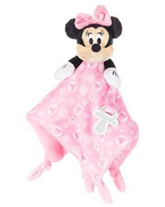 Cobertor de pelúcia para bebê Disney Minnie Mouse