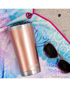 Copo com isolamento floral da Minnie Mouse Aço Inoxidável