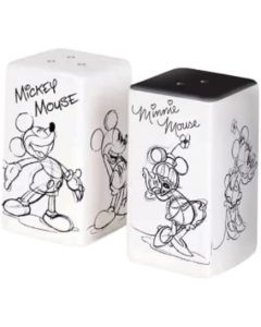 Conjunto 2 Saleiros e Pimenteiros Mickey Mouse