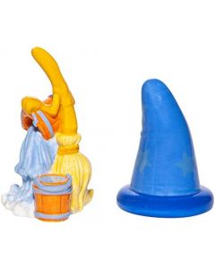 Conjunto de especiarias sal e pimenta Chapéu de feiticeiro disney.