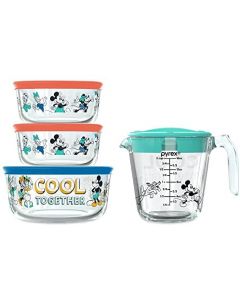 Conjunto de recipientes em vidro Pyrex