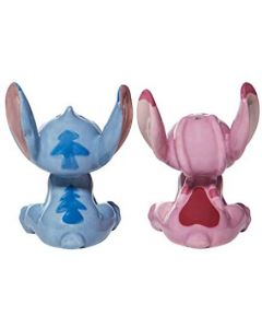 Conjunto 2 Saleiros e Pimenteiros Stitch e Angel 9cm