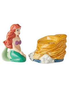 Saleiro e Pimenteiro Pequena Sereia Ariel 10cm