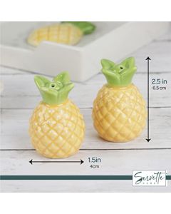 Saleiro e pimenteiro Abacaxi para colecionador de cozinha