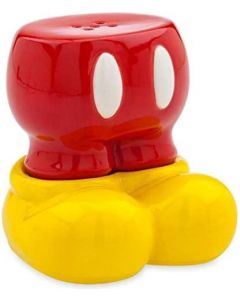 Saleiro e pimenteiro conjunto de calças e sapatos do Mickey Mouse