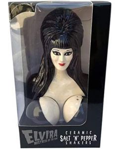 Saleiro e pimenteiro oficial da Elvira Senhora das Trevas.